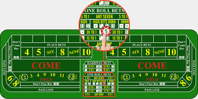 craps rules about come bets