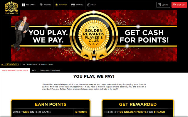 golden nugget online casino promo code