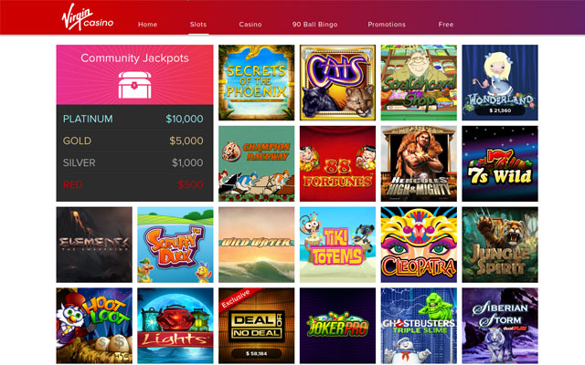 Virgin Casino free downloads