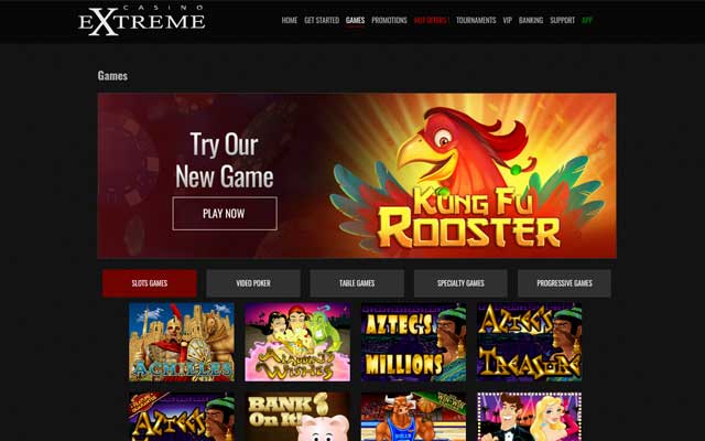 extreme casino ndb free spins